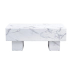 MDF Coffee Table with Walnut Texture Finish
