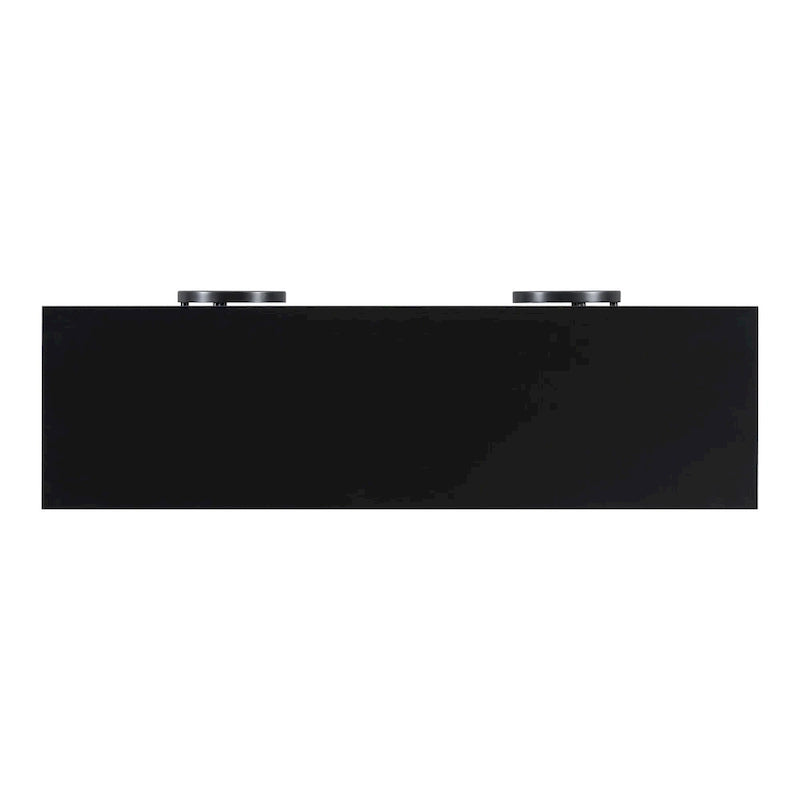 58.9" 4-Door Console Cabinet with Round Ring Handles and 5-Leg Base