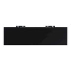 58.9" 4-Door Console Cabinet with Round Ring Handles and 5-Leg Base