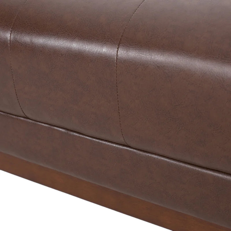 Mid-Century Modern Upholstered Sofa