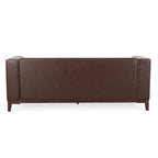 Gepolstertes Sofa im Mid-Century-Modern-Stil
