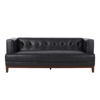 Gepolstertes Sofa im Mid-Century-Modern-Stil