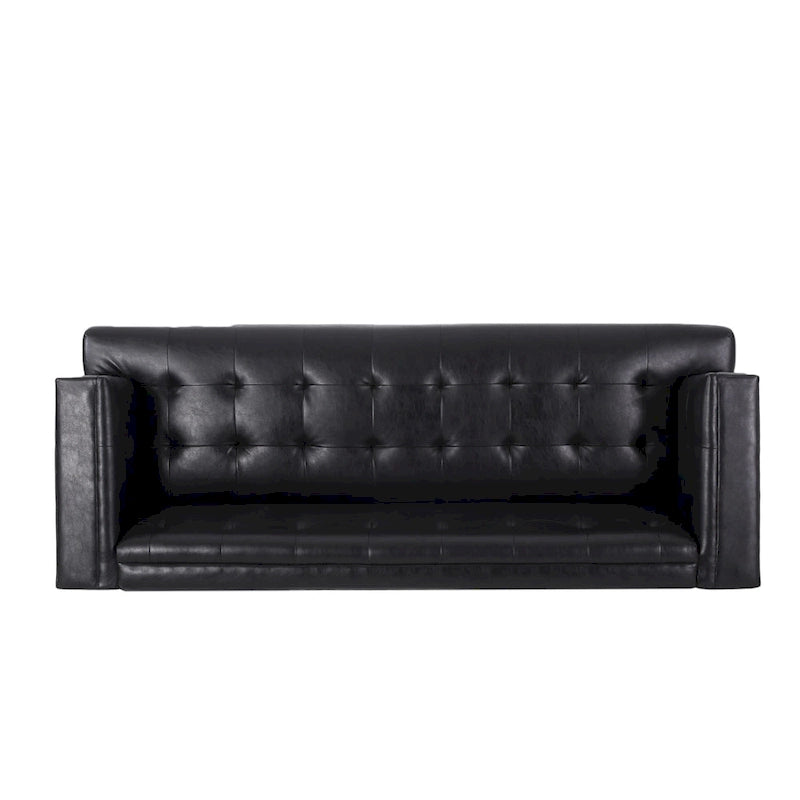Gepolstertes Sofa im Mid-Century-Modern-Stil