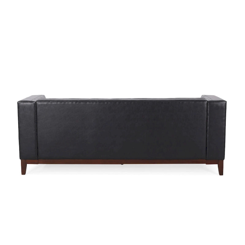 Gepolstertes Sofa im Mid-Century-Modern-Stil