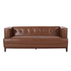 Gepolstertes Sofa im Mid-Century-Modern-Stil