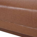 Gepolstertes Sofa im Mid-Century-Modern-Stil