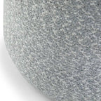 Runder geflochtener Pouf aus Baumwolle