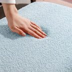 Faux Fur Storage Bench with Padded Seat