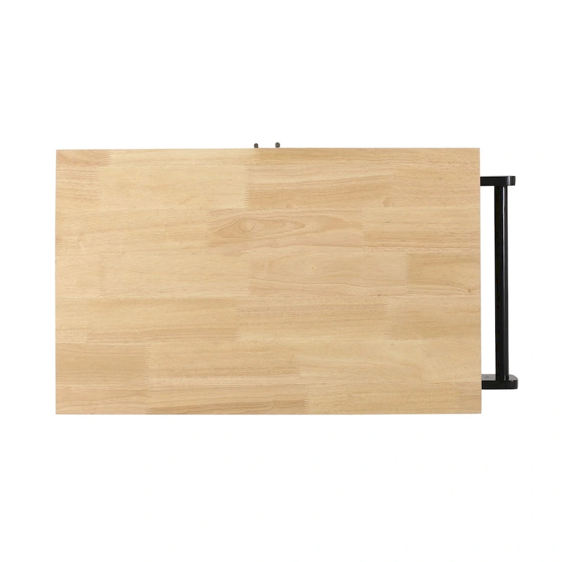 Kitchen Cart with Wheels and Storage Cabinet