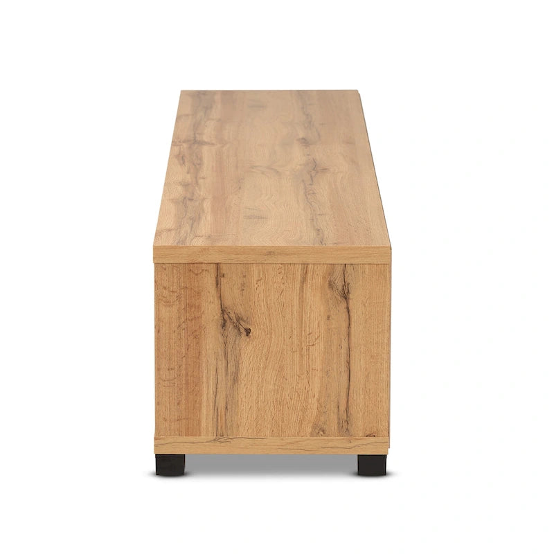 TV-Schrank aus Holz mit 1 Schublade und Ablagefächern