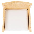 Pobřežní křeslo s polštářem - 22.8"W x 22.4"D x 34.6"H