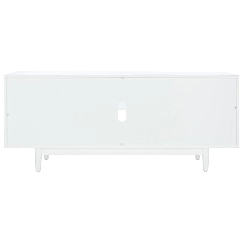 Vzorovaný televizní stolek se 3 policemi 54W x 15D x 22H