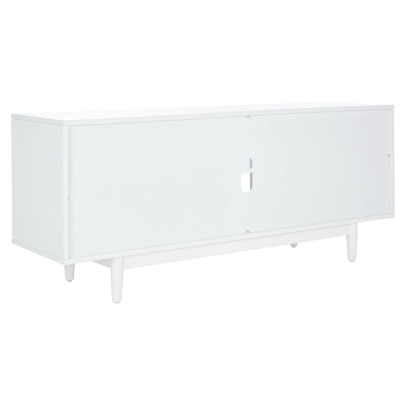 Vzorovaný televizní stolek se 3 policemi 54W x 15D x 22H