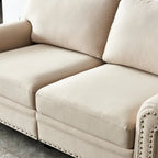2-Sitzer-Sofa mit Polyesterbezug