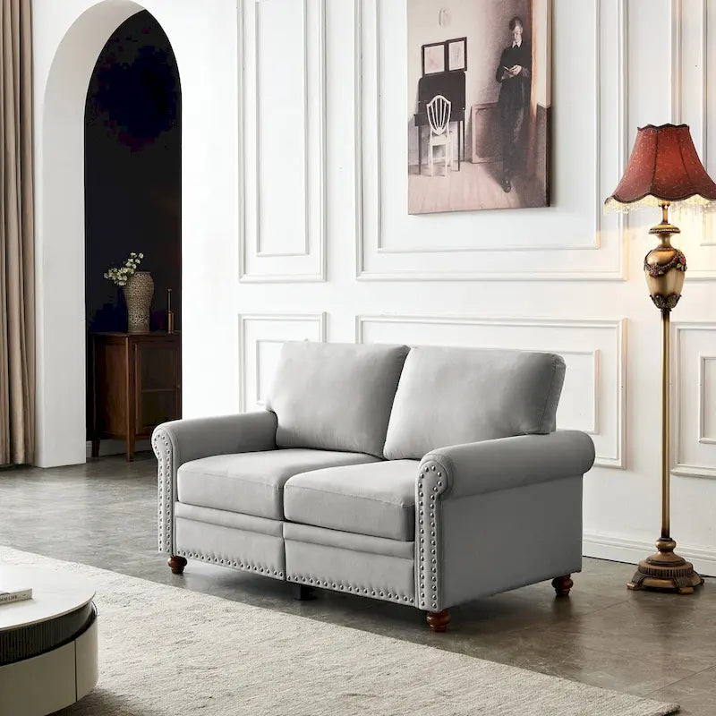 2-Sitzer-Sofa mit Polyesterbezug