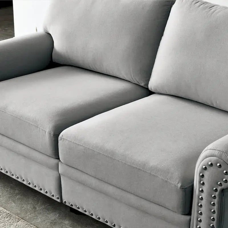 2-Sitzer-Sofa mit Polyesterbezug