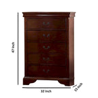 Storage Chest in Cherry Finish