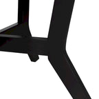 32-Inch Round Wood Coffee Table with Solid Rubber Wood Legs