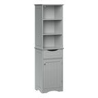 Hoches Badezimmerschrank mit Schublade und Regalböden
