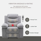 Liegesessel mit Wärme- und Massagefunktion